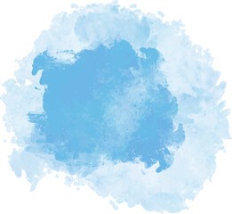 Obraz premium Watercolor brush , Splash, Stain.