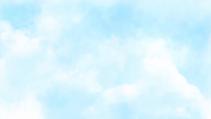 Fototapeta na wymiar white cloud and blue sky background