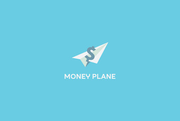 Money plane logo