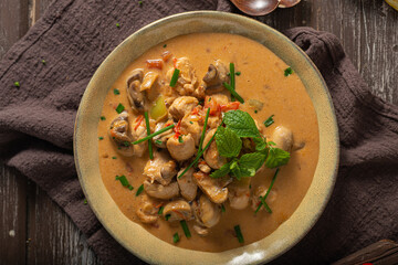 Delicious chicken curry