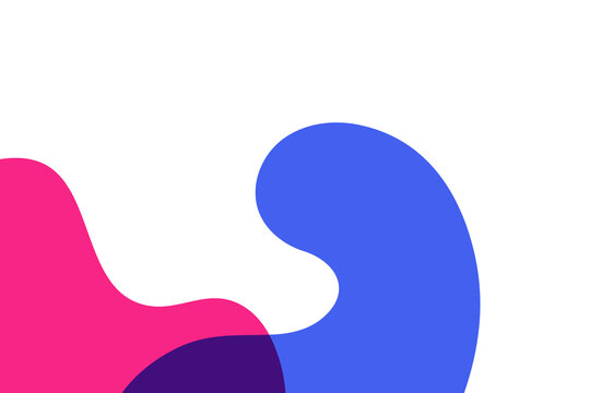 Fond Abstrait fluide et organique 2 couleurs en aplat id&eacute;al pour utilisation web 