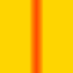 Thin Red Lightening Stripe on Yellow Background