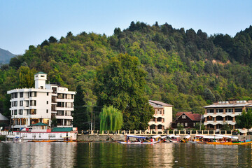 Fototapeta premium Dal Lake, Srinagar, Kashmir, India
