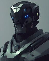 Alien cyborg android