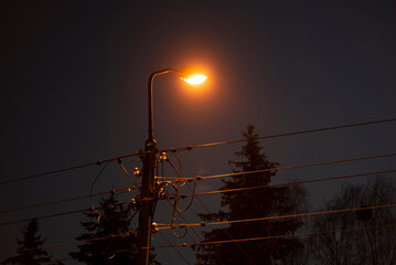 night street lamp