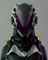Alien cyborg android