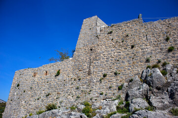 Part of Klis fortification above Split, Croatia