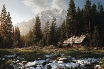 cabane au fond des bois