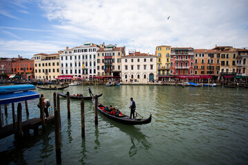 Fototapeta premium Detail from beautiful Venice, Italy