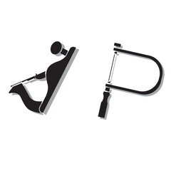 Popular collection of carpentry tool icons.