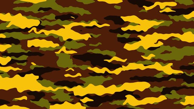 Animated Camouflage Texture, Orange version