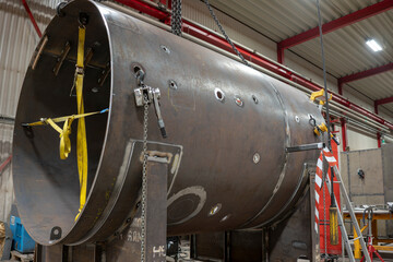 View of the body of the electric boiler