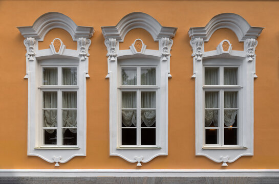 Three windows in a row