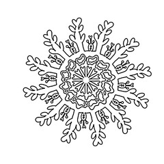 abstract floral ornament