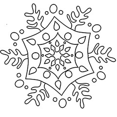 illustration of a ornament