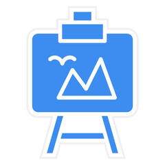 Easel Icon Style