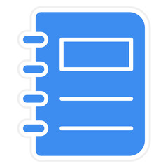 Obraz premium Book Icon Style