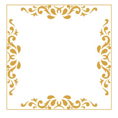 ornate victorian square frame