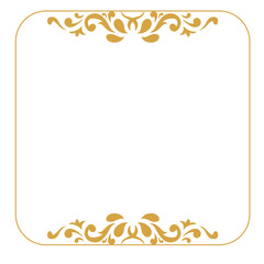 ornate victorian square frame