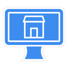 Online Shop Icon Style