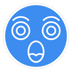 Shocked Icon Style