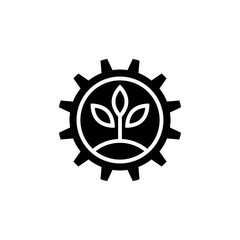 Sustainable energy icon isolated on white background from ecology collection