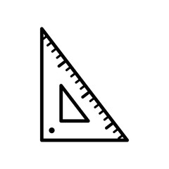 Ruler Icon Vector On Trendy Design