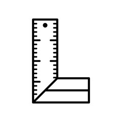 Ruler Icon Vector On Trendy Design