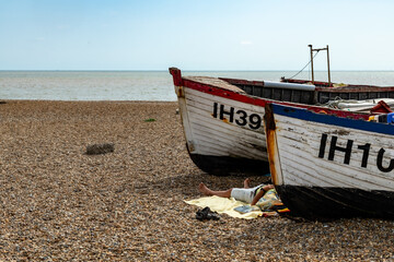 aldeburgh, background, Beach, beautiful, blue, boat, britain, british, calm sea, coast, Coastal, Coastline, Decay, England, english, Fisherman, Fishing, fishing industry, holiday, ipswich, Landscape, 