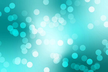 Blue Bokeh Background