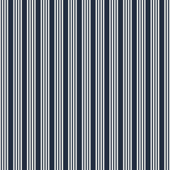 Navy Blue Stripe Wallpaper With Off White Background Vector
