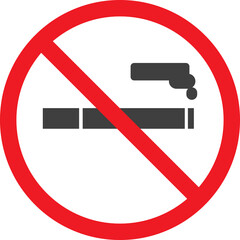 No smoking sign