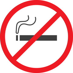 No smoking sign