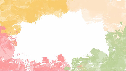 Colorful vector watercolor backgrounds for poster, brochure or flyer, Bundle of watercolor posters, flyers or cards. Banner template.