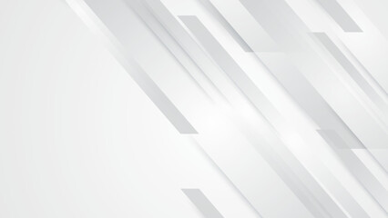 Abstract grey hi-tech polygonal corporate background