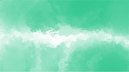Green watercolor background for textures backgrounds and web banners design