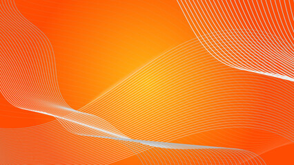 Simple abstract colourful orange and yellow gradient background