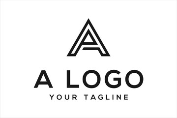 Initial letter A logo vector design template vector