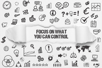 focus on what you can control	