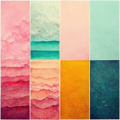 Fototapeta premium Soft Pastel soft pop minimalism, Created with AI, Created with Artificial Intelligence