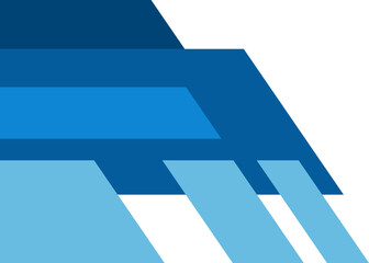 Modern Geometric Corner Vector