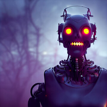 scary robot