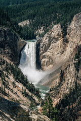 Waterfall in Yellowstone