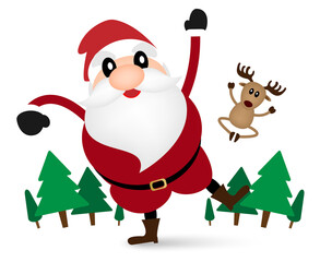 Pictures for decorations for christmas and happy new year. PNG format