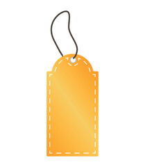 Cute merry christmas greeting tag. vector illustration.