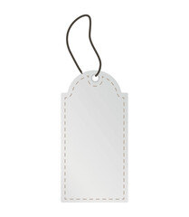 Cute merry christmas greeting tag. vector illustration.