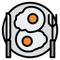 fried eggs food menu meal restaurant