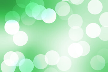 Green Bokeh Background