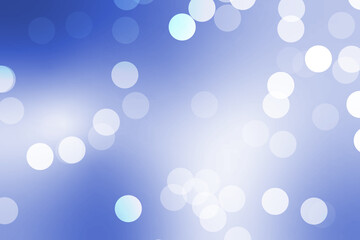 Blue Bokeh Background