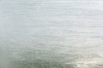 Winter Ice Surface. Snowy Background